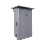 ตู้กันน้ำพลาสติก NANO-101G (ฝาทึบ สีเทา) ขนาด 320×210×150 มม. - Image 2