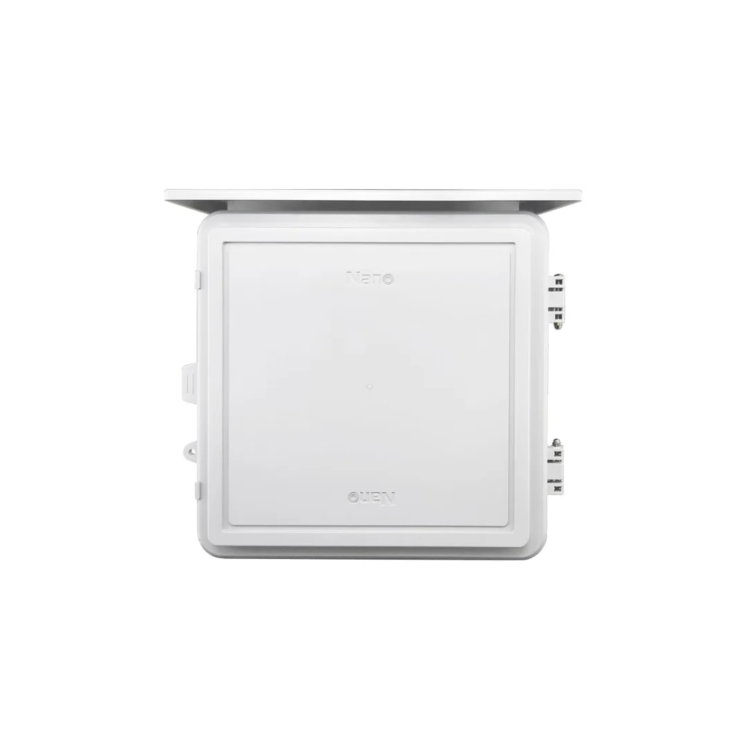 NANO-102W-01 ตู้กันน้ำพลาสติก NANO-102W (ฝาทึบ สีขาว) ขนาด 330×290×160 มม. - Image 1