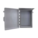 ตู้กันน้ำพลาสติก NANO-104G (ฝาทึบ สีเทา) ขนาด 541×390×201 มม. - Image 2